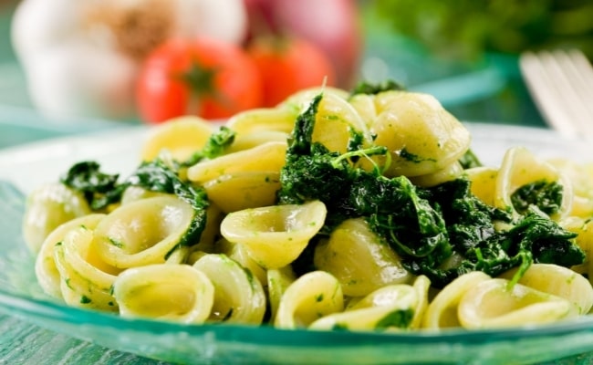 Orecchiette con cime di rapa