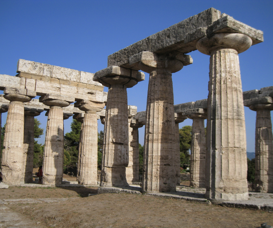 Il sito archeologico di Paestum, tra i più affascinanti da visitare in Campania